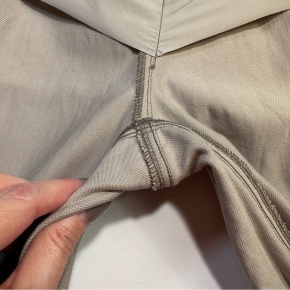 SPANX Jean-ish Ankle Leggings Taupe Snakeskin Print Shaping Denim Jeggings S - Picture 13 of 16